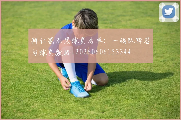 拜仁慕尼黑球员名单：一线队阵容与球员数据_20260606153344